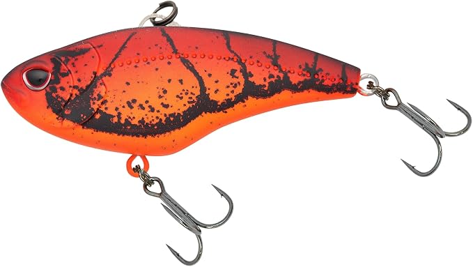 Nomad Design SWIMTREX MAX Vibrating Lipless Crankbait 1/2oz Fishing Lure - Thumping Action at Any Speed, Auto-Tune System, Sinks Level for Shallow or Deep Fishing Bait