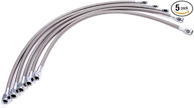 Allstar Performance (ALL46400-20-5) #4 Line, 20", Pack of 5