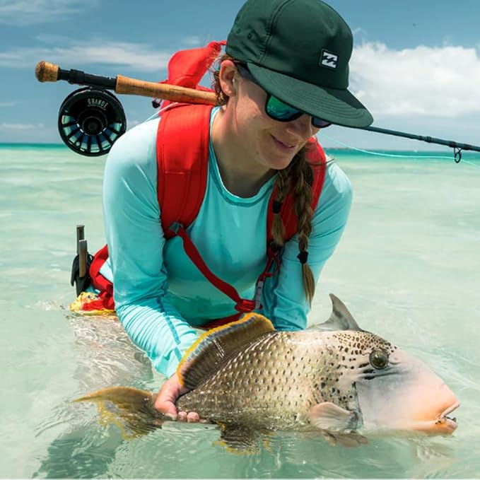 RIO Products Fluoroflex Bonefish Tapered Leader - 100% Fluorocarbon Fly Fishing Leader for Saltwater Species - Abrasion Resistant