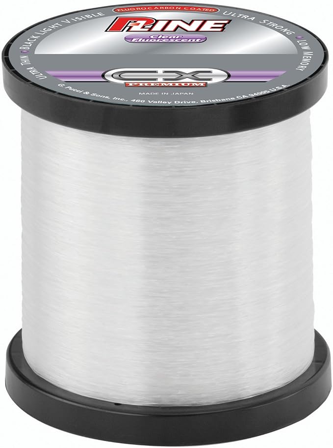 P-Line CX Premium Fluorescent Fishing Line 1000 YD Spool