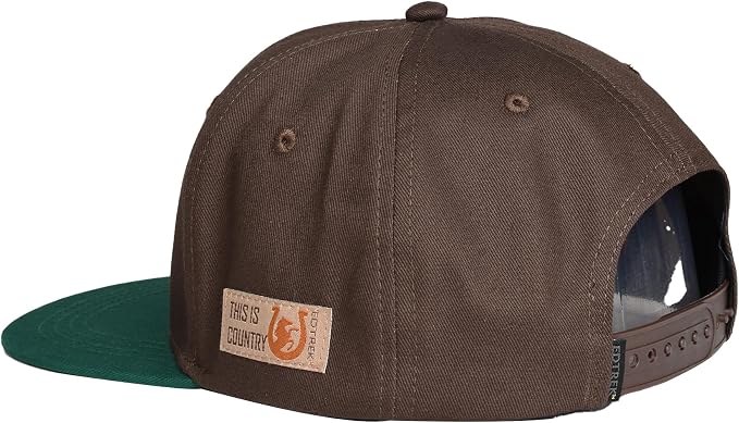 EDTREK Elite Youth Country Hat for Big Kids - Boys Snapback Hat with Flat Brim