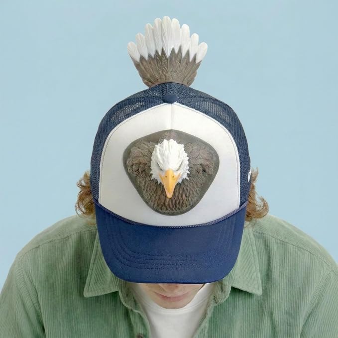 Coddies Bass Fish Hat - Hilarious Novelty Bass Fishing Hat, Perfect Gag Fishing Gift for Anglers, Dads & Fish Enthusiasts