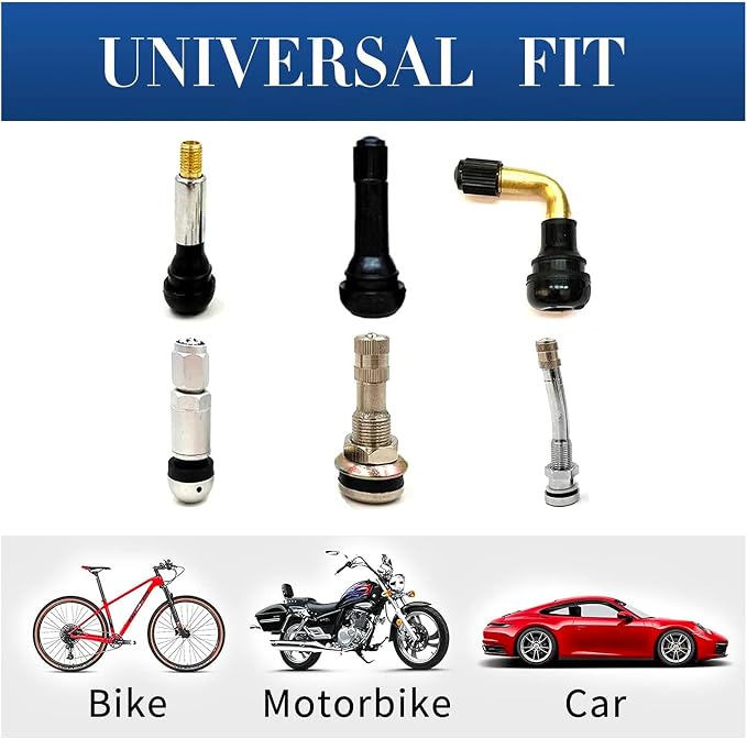 Aluminum 4pcs Tire Valve Cap Cover Set Compatible with F Sport Tire Valve Stem caps for F Sport LINE Car Accessories Decor. (Black-for-F)