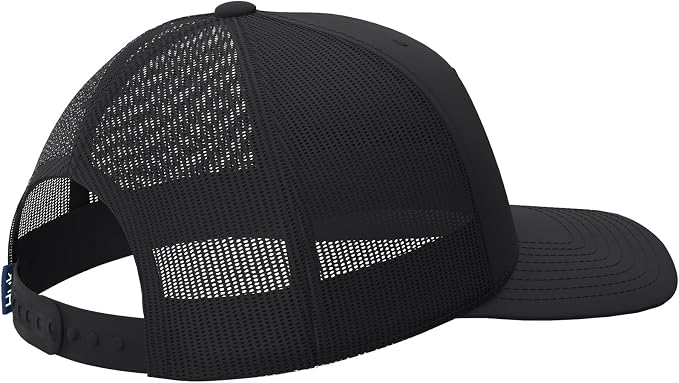 HUK Men's Mesh Trucker Snapback Hat | Anti-Glare Fishing Hat