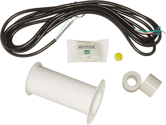 Senville 16 Ft. Insulated Copper Line Set for Mini Split Air Conditioner, 1/4” & 3/8“ OD, White
