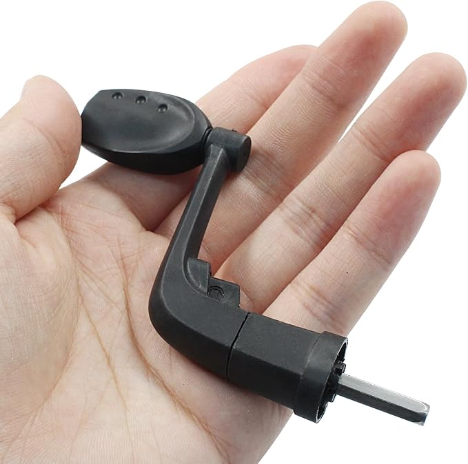 Nylon Fishing Reel Rotary Knob Power Handle, Fishing Spinning Reel Handle Replacement, Small Size Type 200