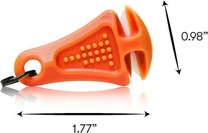LINE CUTTERZ Patented Ceramic Blade Zipper Pull Quick Braided Fishing Line Cutter - Fishing Equipment - Upgrade Your Fishing Gear Now