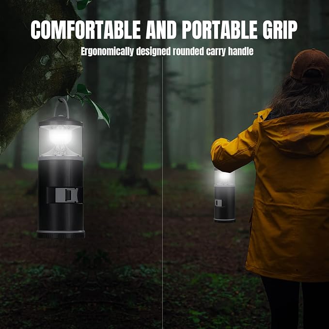 Fishing Gifts for Dads - LED Camping Lantern, Multi Tool & Fishing Gear for Outdoors Camping Hiking Birthday and Father's Day Presents