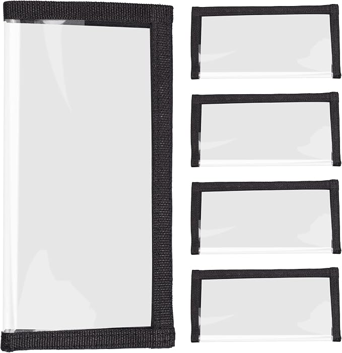 Fishing Lure Wrap-5 Packs Baits Covers Transparent, Fish Hook Protectors (Large)