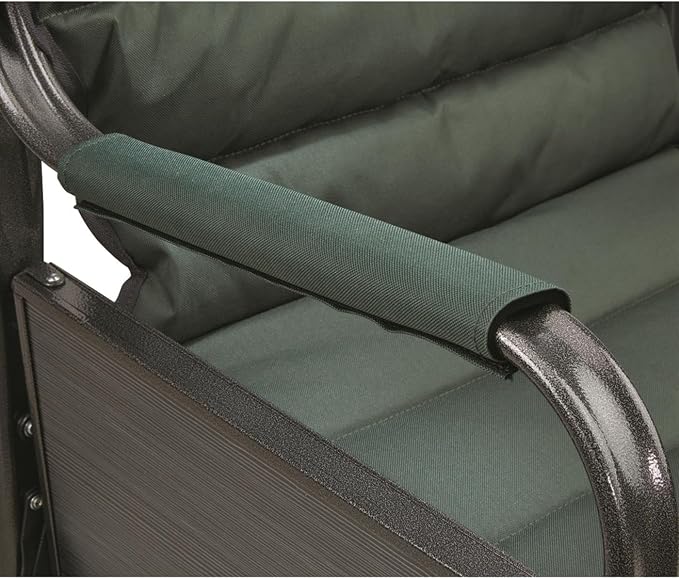 Guide Gear XL Comfort Padded Director’s Camp Chair; 400-lb. Capacity, for Camping, Fishing or by the Beach and Swimming Pool Green