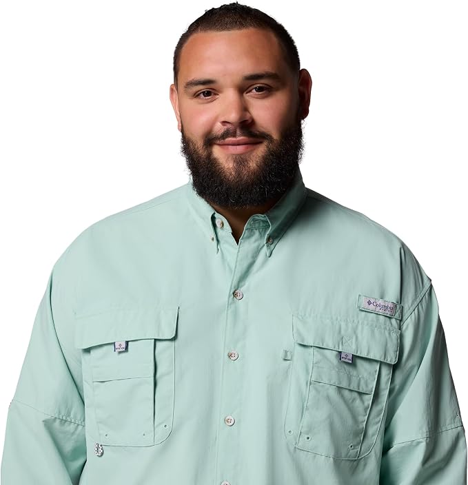 Columbia Men's PFG Bahama II Long Sleeve Fishing Shirt
