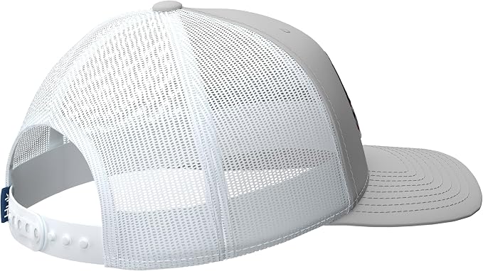 HUK Men's Mesh Trucker Snapback Hat | Anti-Glare Fishing Hat