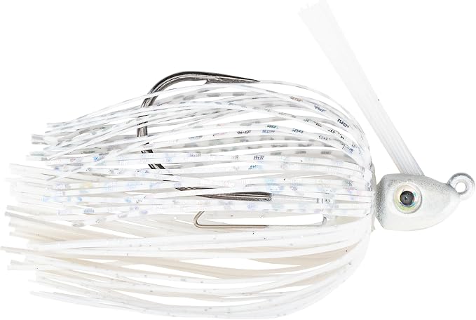 Strike King Hack Attack Heavy Cover Swim Jig Fishing Lure, Exclusive Gamakatsu Extra-Strong Siwash Hook