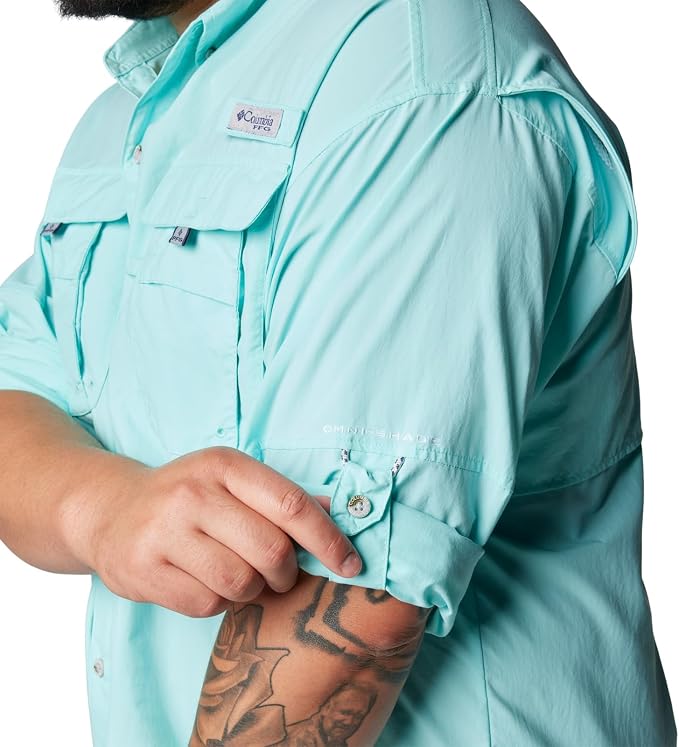 Columbia Men's PFG Bahama II Long Sleeve Fishing Shirt