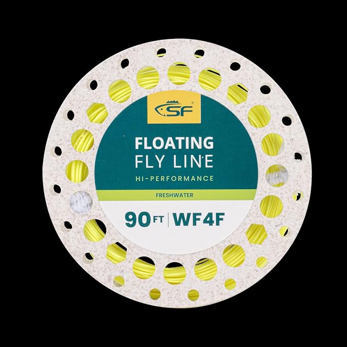 SF Fly Fishing Line with Two Welded Loops Weight Forward Floating Fly Lines Trout 90FT WF2 3 4 5 6 7 8 9F Multi-Color Freshwater