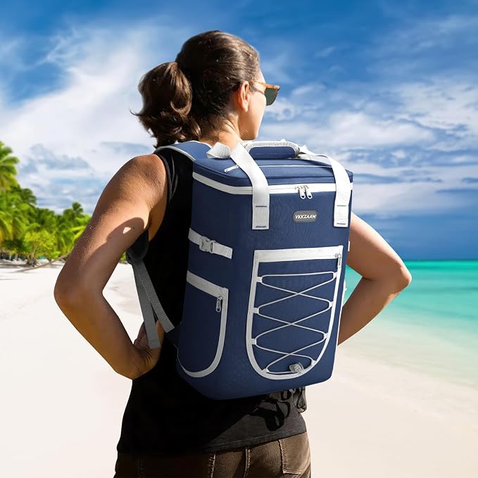 Backpack Cooler Backpack 26 Cans Insulated Leak Proof for Women Men Beach Camping Picnic Fishing Hiking Lunch Backpack Waterproof Cooler