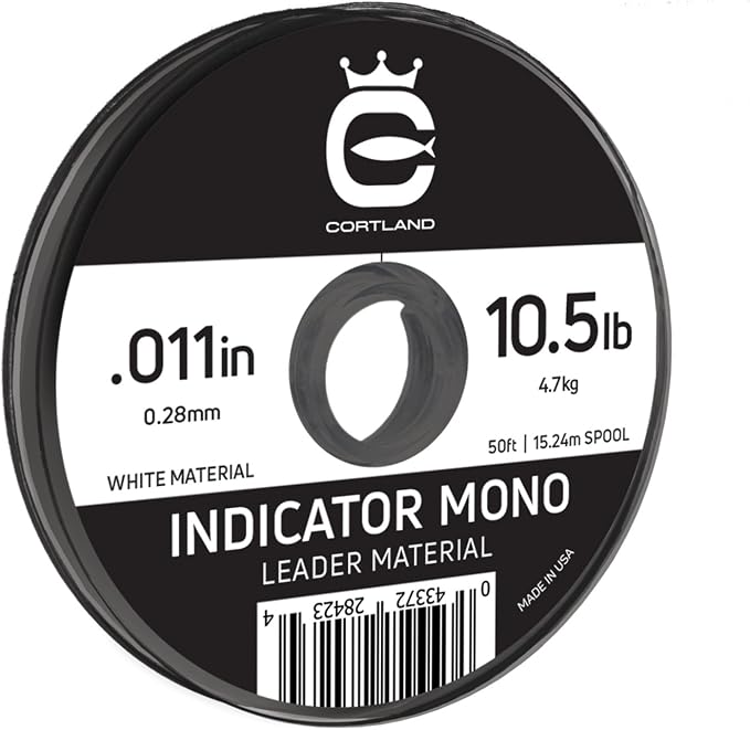 Cortland Indicator Mono Leader Material Fly Fishing