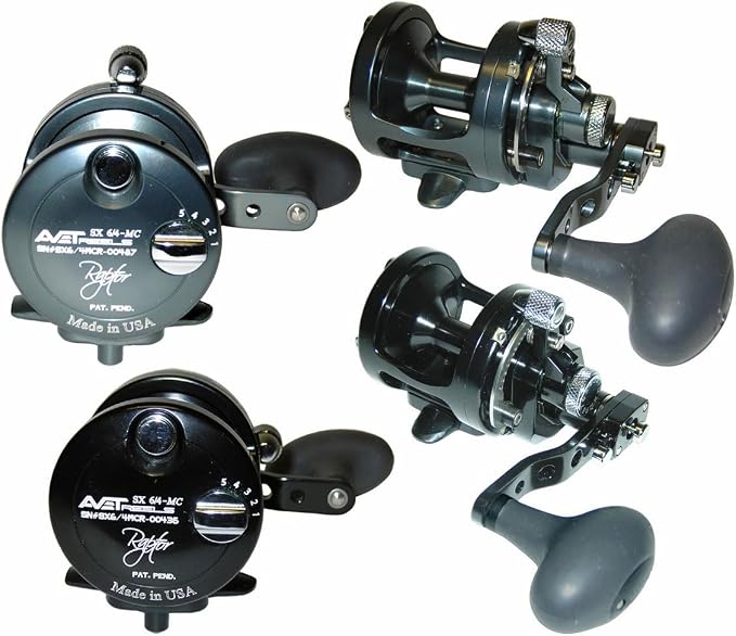 Avet Raptor Dual Drag Reel with Magnetic Cast Control