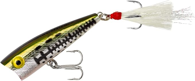 Rebel Lures Pop-R Topwater Popper Fishing Lure
