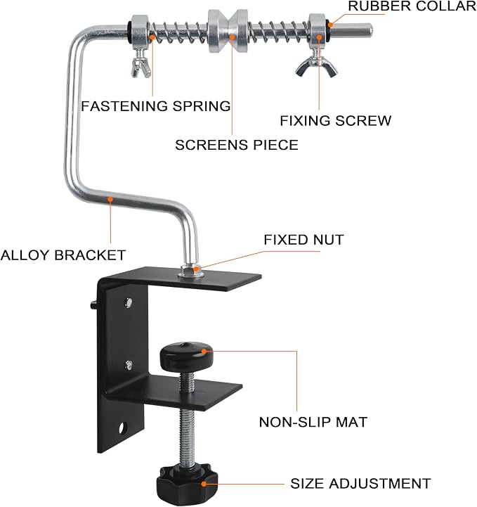 Fishing Line Spooler System, Portable Fishing Line Winder Adjustable Spinning Reel Spooling Station Machine