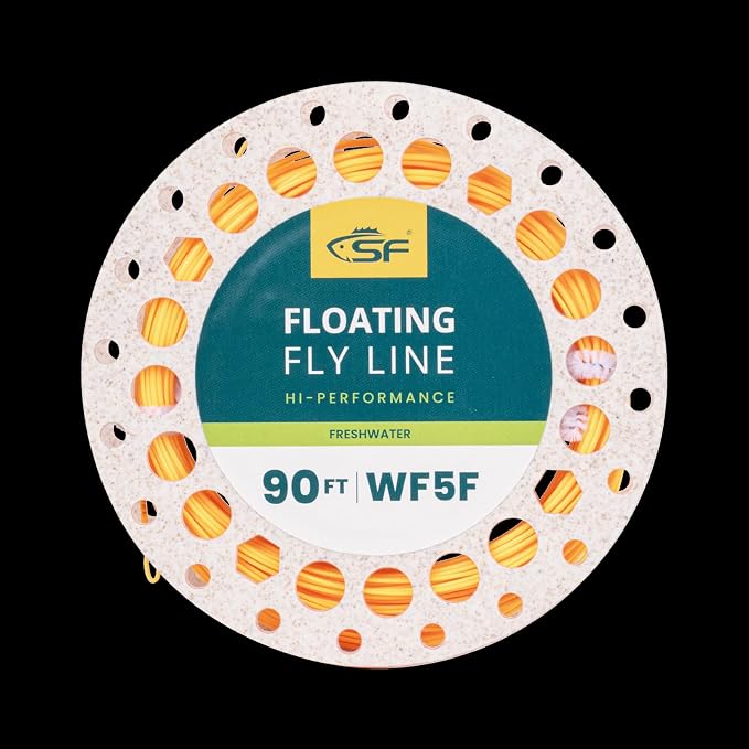 SF Fly Fishing Line with Two Welded Loops Weight Forward Floating Fly Lines Trout 90FT WF2 3 4 5 6 7 8 9F Multi-Color Freshwater