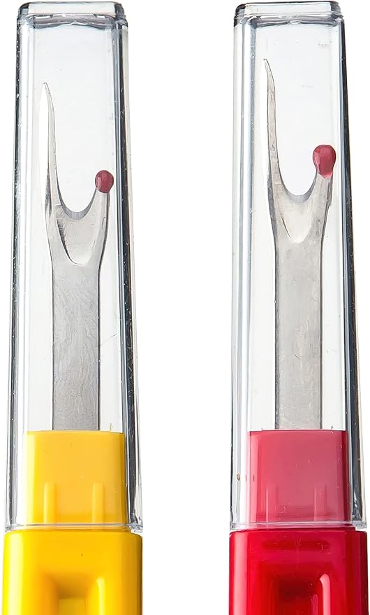Ortarco Seam Ripper and Thread Remover Kit for Sewing 2 Big 2 Small Stitch Ripper Tool and 1 Thread Snips