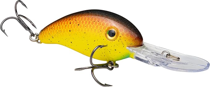 Strike King Promodel Crankbait S3 Fishing Lure, 3/8 oz, Dives to 8'