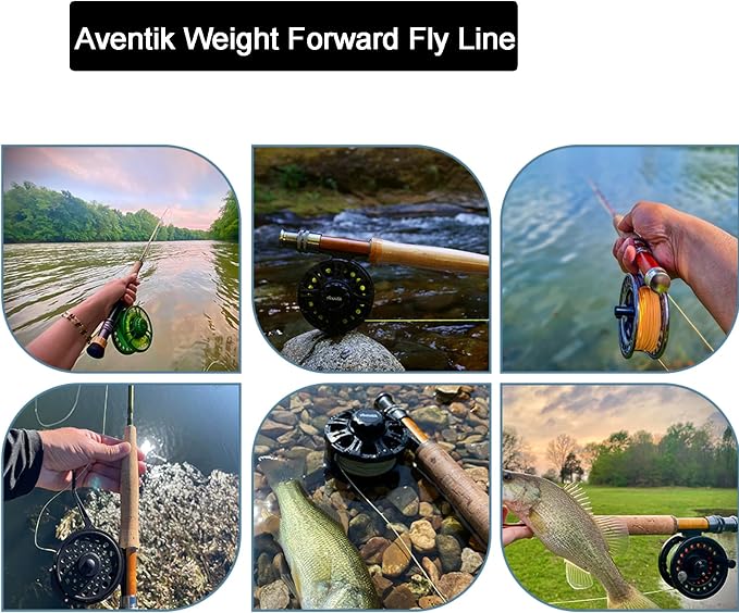 EUPHNG All-Purpose Fly Line Floating Trout Fishing Line Welded Loop Line ID Weight Forward Fly Fishing Line 100FT