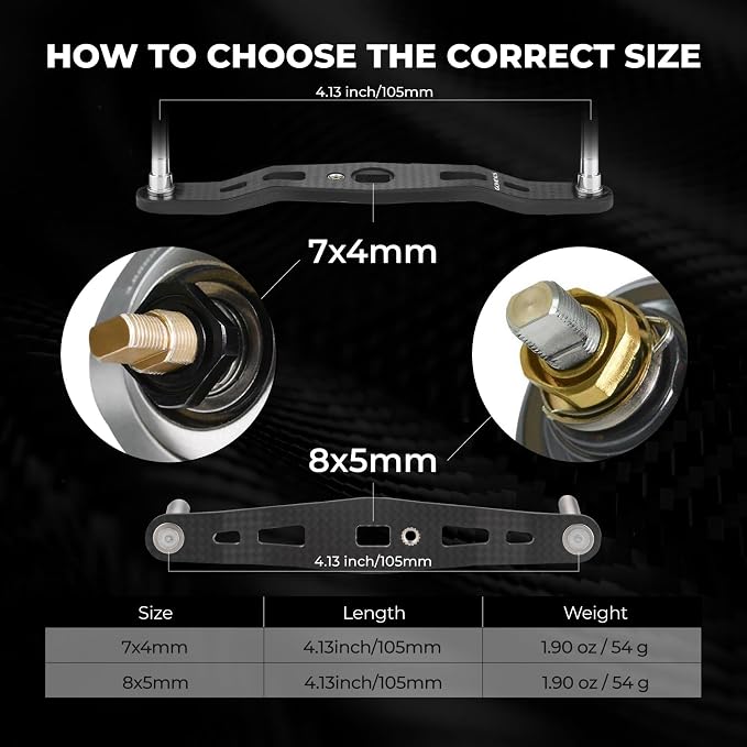 GOMEXUS Power Handle Compatible for Shimano SLX Tranx Curado Daiwa Tatula Zillion Steez Abu Garcia 13 Fishing Baitcasting Reel Crank Bass Fishing