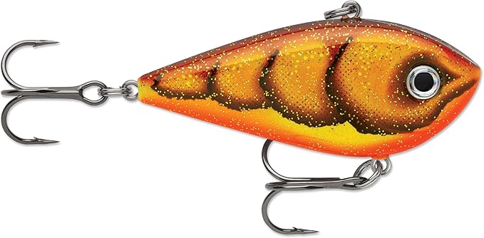 Rapala Snare 50 Hard Bait Fishing Lure, Compact Size, Erratic Action for Bass and Freshwater Gamefish, 2-1/4", Crystal Craw