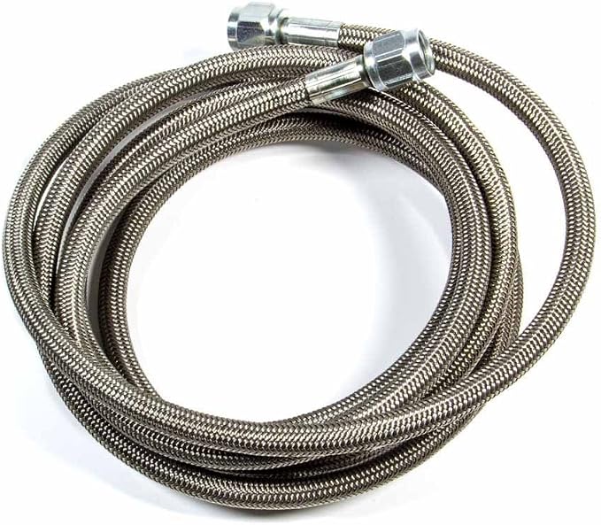 Allstar Performance ALL46400-90 90" 4 AN Braided Brake Line
