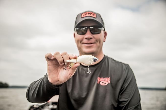Strike King Clickin’ Chickin Fishing Lure, Topwater Plopper