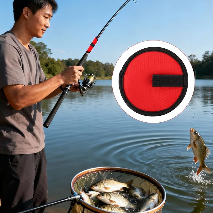 6pcs Fishing Lure Protective Covers, 3 Transparent PVC Fish Hook Covers & 3 Oxford Cloth Hook Protectors Lure Guard Protector for Fishing Rod Safety & Tackle Storage