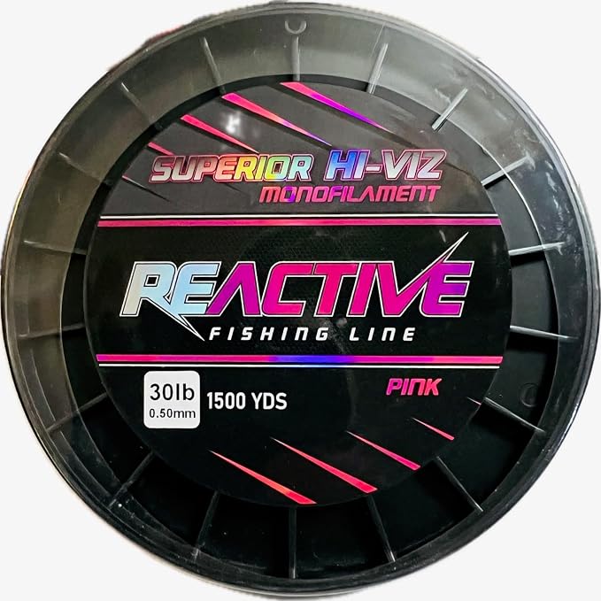 Reactive Superior Hi-Viz Pink Monofilament