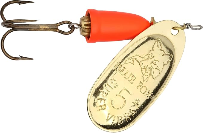 BLUE FOX Classic Vibrax, Inline Spinner Lure for Trout Bass Walleye and Salmon Premium Fishing Spinner
