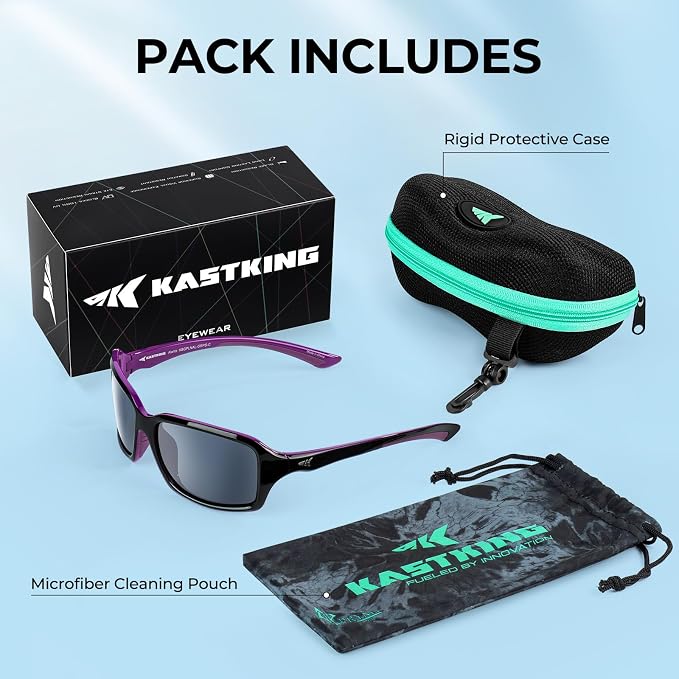 KastKing Alanta Polarized Sunglasses With PuriVex Protective Lens Coating,UV400 Women Sunglasses for Cycling Driving Fishing