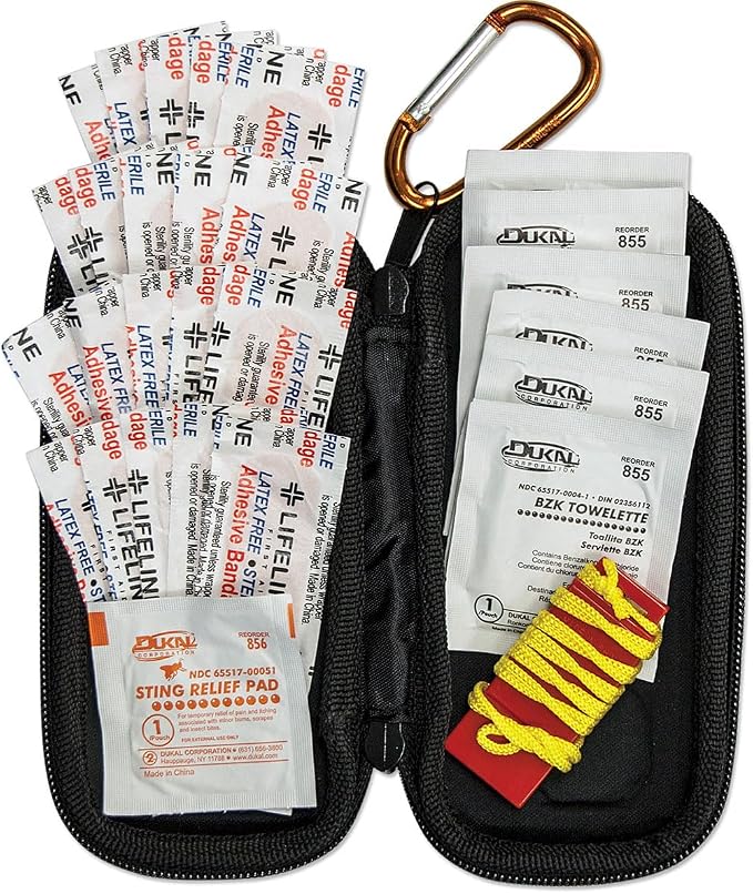 Lifeline 4450 Realtree Hard-Shell Foam First Aid Kit, 30 Piece