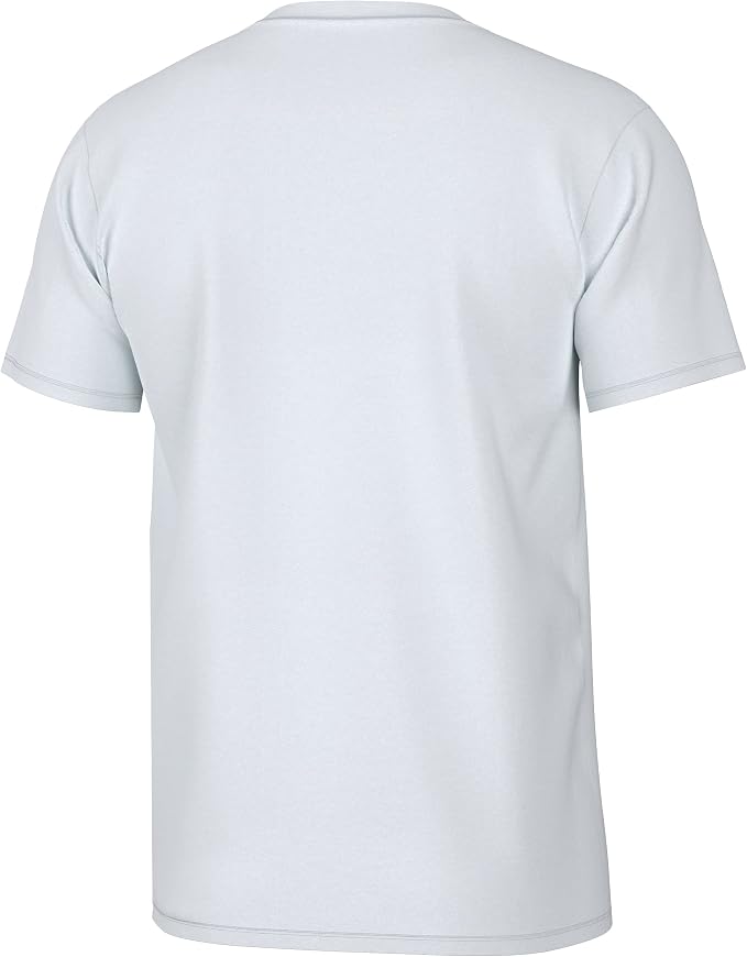 HUK Mens Performance Fishing Logo Tee, Short Sleeve T-Shirt for Men