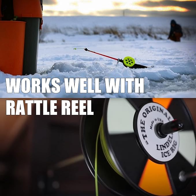 SF Rattle Reel Line for Ice Fishing Rattle Reels