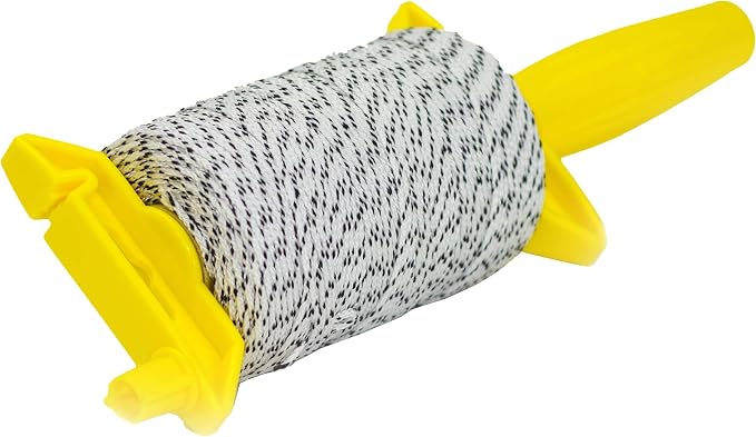 Bon Tool 21-173 Mason's Reload Reel with 500-Feet Line, Black and White Flecked