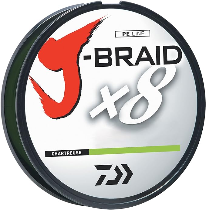 Daiwa J-Braid 300M 8-Strand Woven Round Braid Line