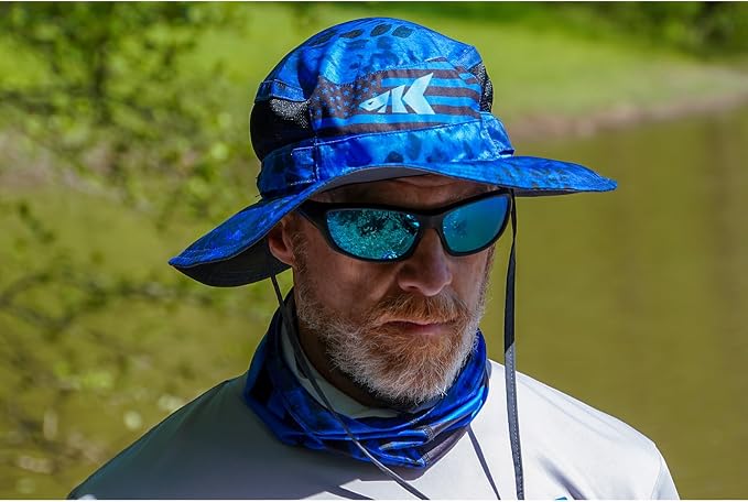 KastKing Sol Armis UPF 50 Boonie Hat - Sun Protection Hat, Fishing Hat, Beach & Hiking Hat, Paddling
