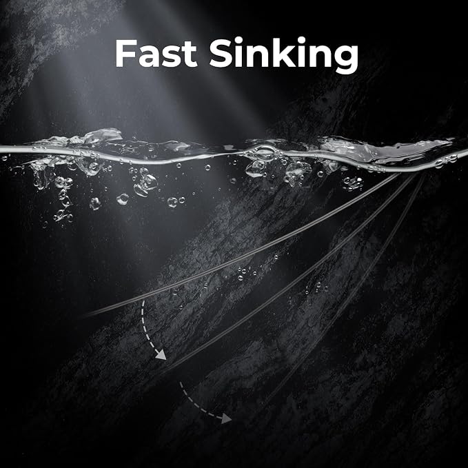 KastKing TriPolymer Crappie Advanced Monofilament Fishing Line, Higher Strength, Super Smooth, Low Light Refraction, Tri-Extrusion Advanced Mono Fishing line, Highly Abrasion Resistant
