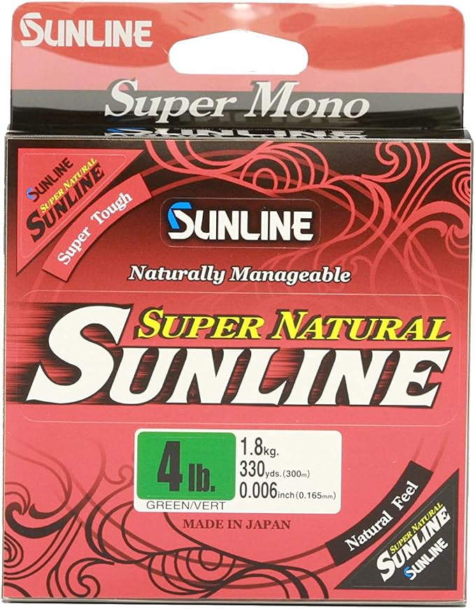 Sunline Super Natural Monofilament Fishing Line