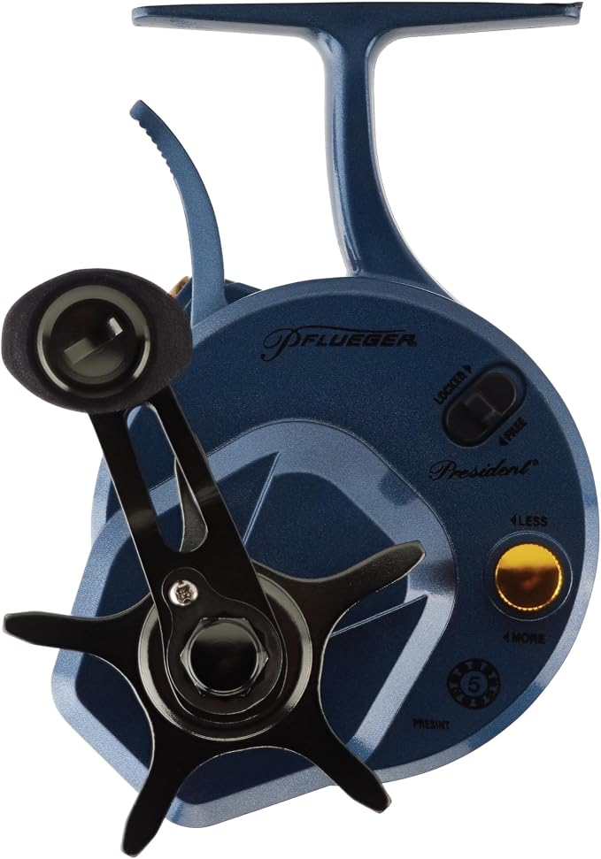 Pflueger President Inline Ice Fishing Reel
