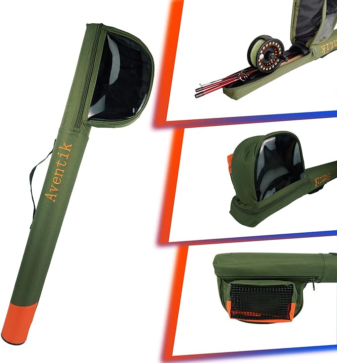Aventik Extreme Fly Fishing Combo Kit 0/1/2/3/4/5/6 Weight Starter Fly Fishing Rod and Reel Kit Outfit with One Travel Case