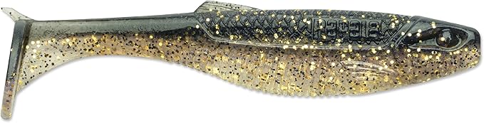 Rapala CrushCity Mayor Soft Plastic Paddle Tail Swimbait, Strong Kicking Action for Swim Jigs & Underspins, Bass, Redfish, Trout, Snook, Walleye & More