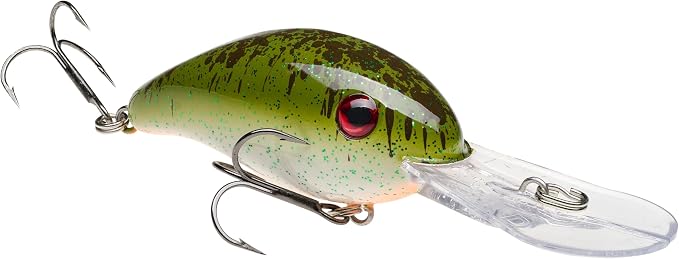 Strike King Promodel Crankbait S3 Fishing Lure, 3/8 oz, Dives to 8'
