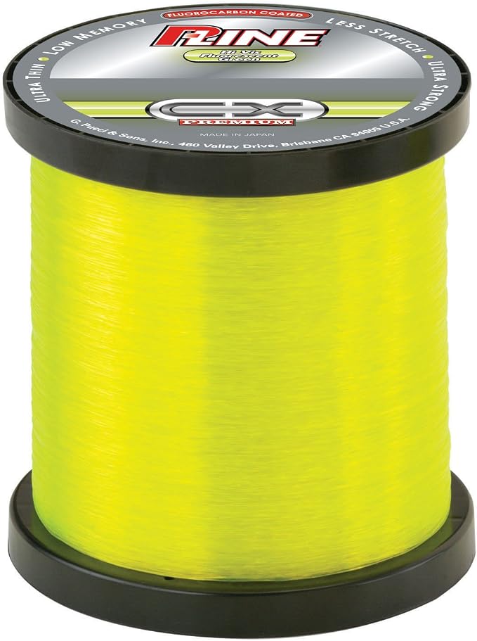 P-Line CX Premium Fishing Line 3000 YD Bulk Spool