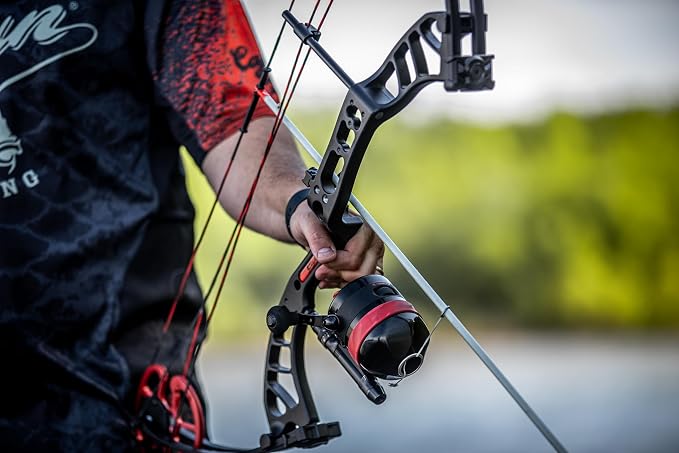 Cajun Bowfishing Spin Doctor Bowfishing Reel - Designed for Better Line Feeding, Faster Reeling, and Extreme Durability
